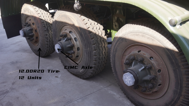 CIMC Tri Axle Tipper Trailer for Sale in Port Sudan | Hydraulic Tipper Trailer for Sale | CIMC China Trailers