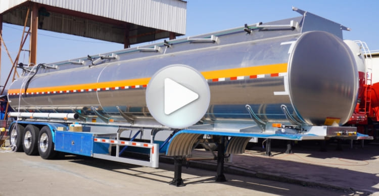 50000 Litres Fuel Diesel Tanker Trailer for Sale in Congo | CIMC Tank
