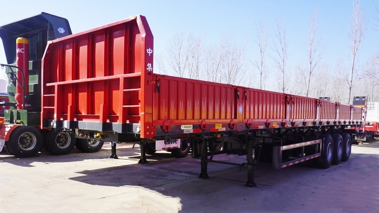 CIMC China Removable Side Wall Trailer | Trailer Side Waill | Side Wall Semi Trailer | CIMC Top Trailers