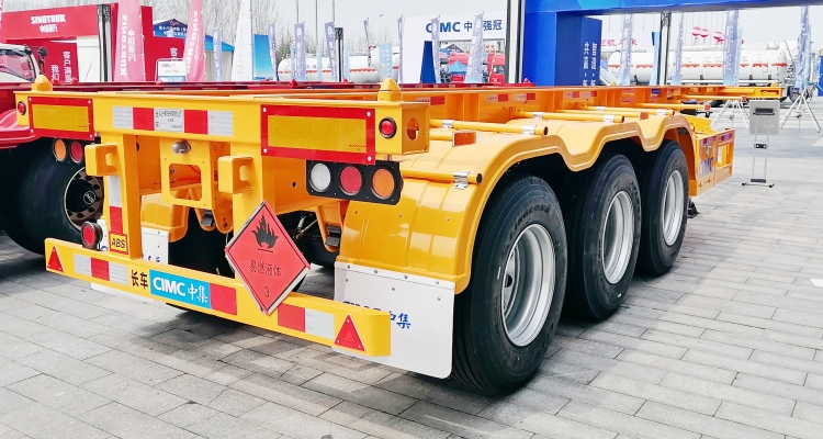 CIMC 40ft Skeleton Container Trailer Chassis for Sale in the Philippines