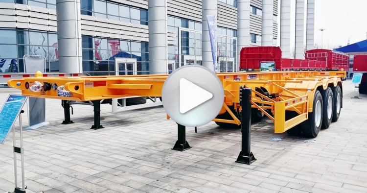 CIMC 40ft Skeleton Container Trailer Chassis for Sale in the Philippines