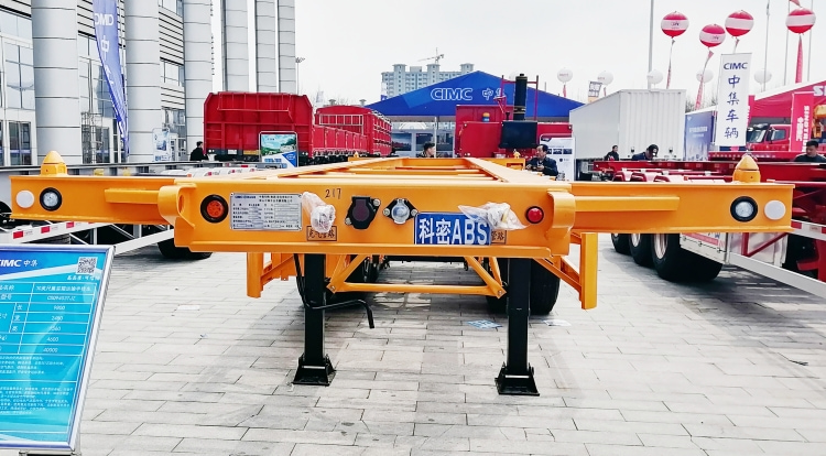 CIMC 40ft Skeleton Container Trailer Chassis for Sale in the Philippines