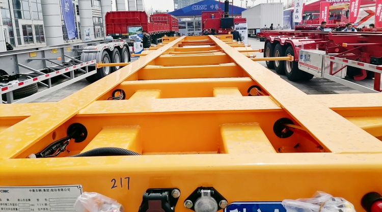 CIMC 40ft Skeleton Container Trailer Chassis for Sale in the Philippines