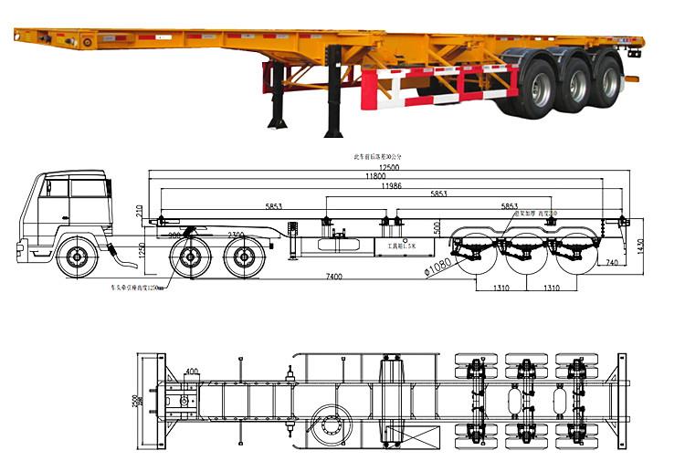 CIMC Container Chassis for Sale