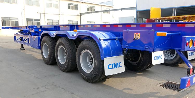 CIMC Tri Axle Container Chassis - CIMC Vehicle Light Tower Business Group