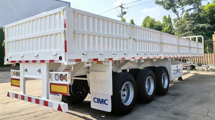 CIMC Drop Side Wall Trailer for Sale in Congo