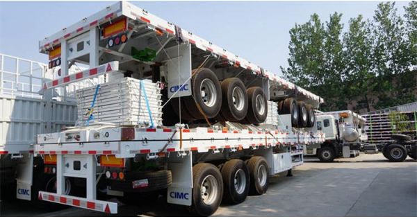 CIMC 60 Ton Cargo Fence Semi Trailer will be sent to Mauritania