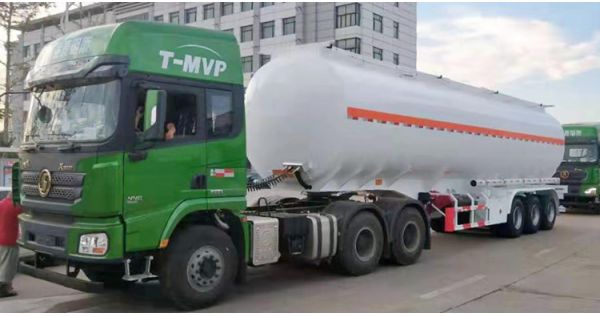 CIMC Tri Axle Palm Oil Tanker Trailer will be sent to Ghana