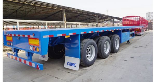 3 Axle 40 Foot Flatbed Semi Trailer will be sent to Malawi