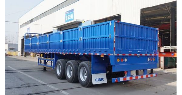 CIMC Tri Axle Trailer with Boards will be sent to Mozambique