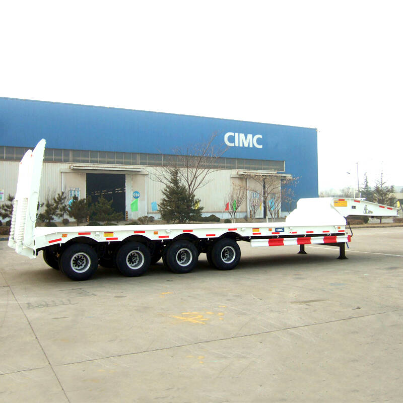 CIMC 80 Ton Low Bed Semi Trailer