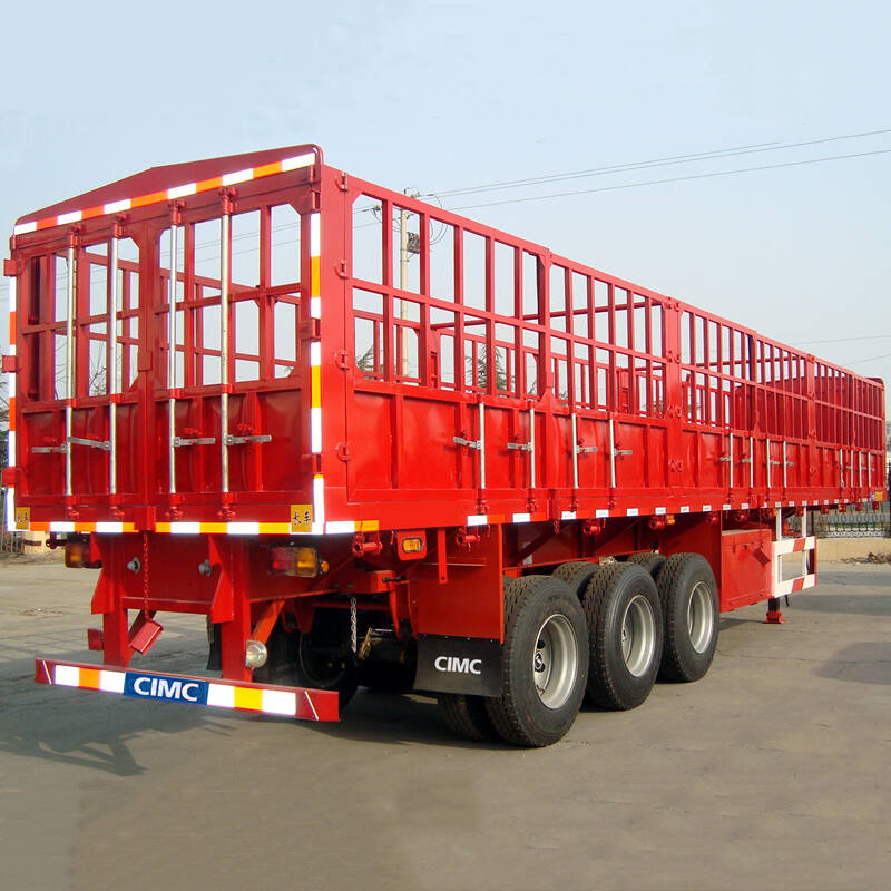 CIMC 50 Ton Stake Semi Trailer