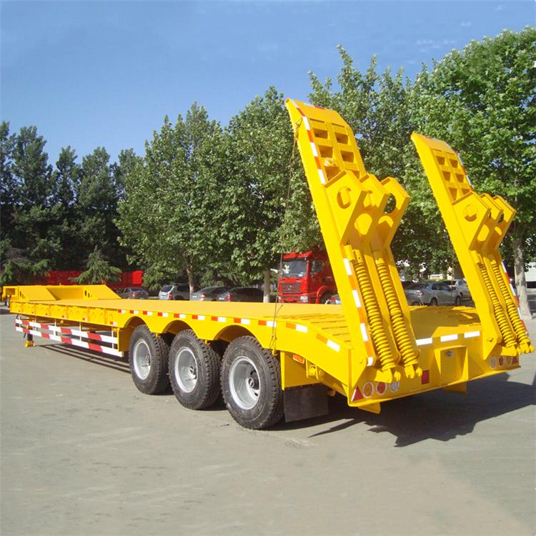 70 Tonne Low Bed Semi Truck Trailer