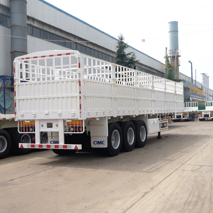 CIMC 50 Ton Fence Cargo Semi Trailer