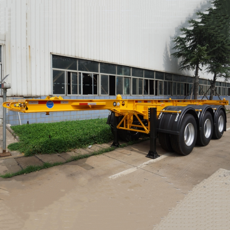 CIMC Tri Axle 20 Ft Skeletal Container Trailer