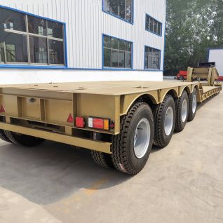 CIMC 4 Axle 100 Ton Lowboy Trailer