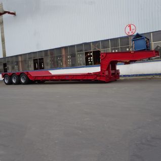 CIMC Tri Axle Lowboy Gooseneck Trailer