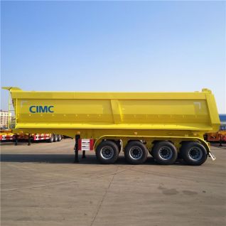 CIMC U Type Semi Trailer Tipper