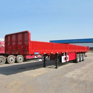 CIMC 3 Axle Trailer with Side Wall