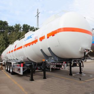 Stainless Steel 3 Axle Fuel Tanker Trailer