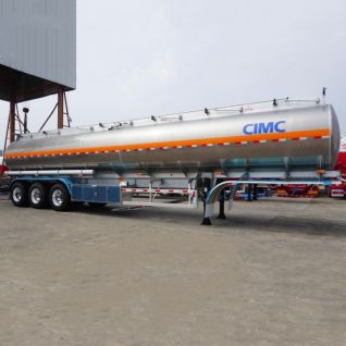 50000 Liters Aluminum Diesel Tanker Trailer