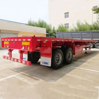 CIMC 2 Axle 40 Ft Flatbed Trailer