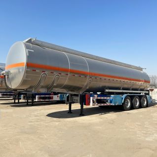 CIMC Aluminum Fuel Tanker Trailer