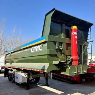 CIMC Hydraulic Tri Axle Tipper Trailer