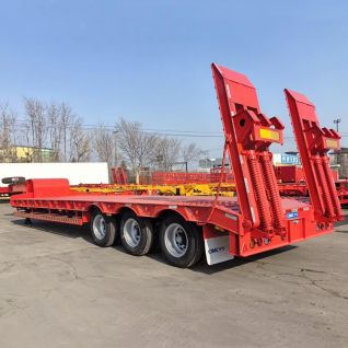 CIMC Triple Axle Lowbed Semi Trailer